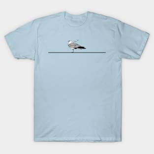 Funny sleeping seagull T-Shirt